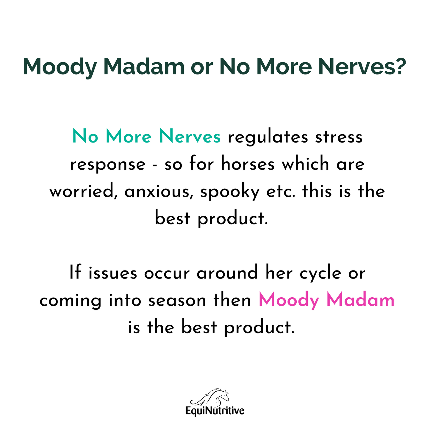 Moody Madam - Supplement for Mares