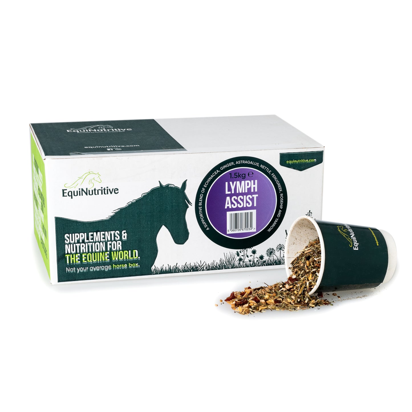 Lymph Assist - 100% Natural Lymphatic Support Supplement For Horses