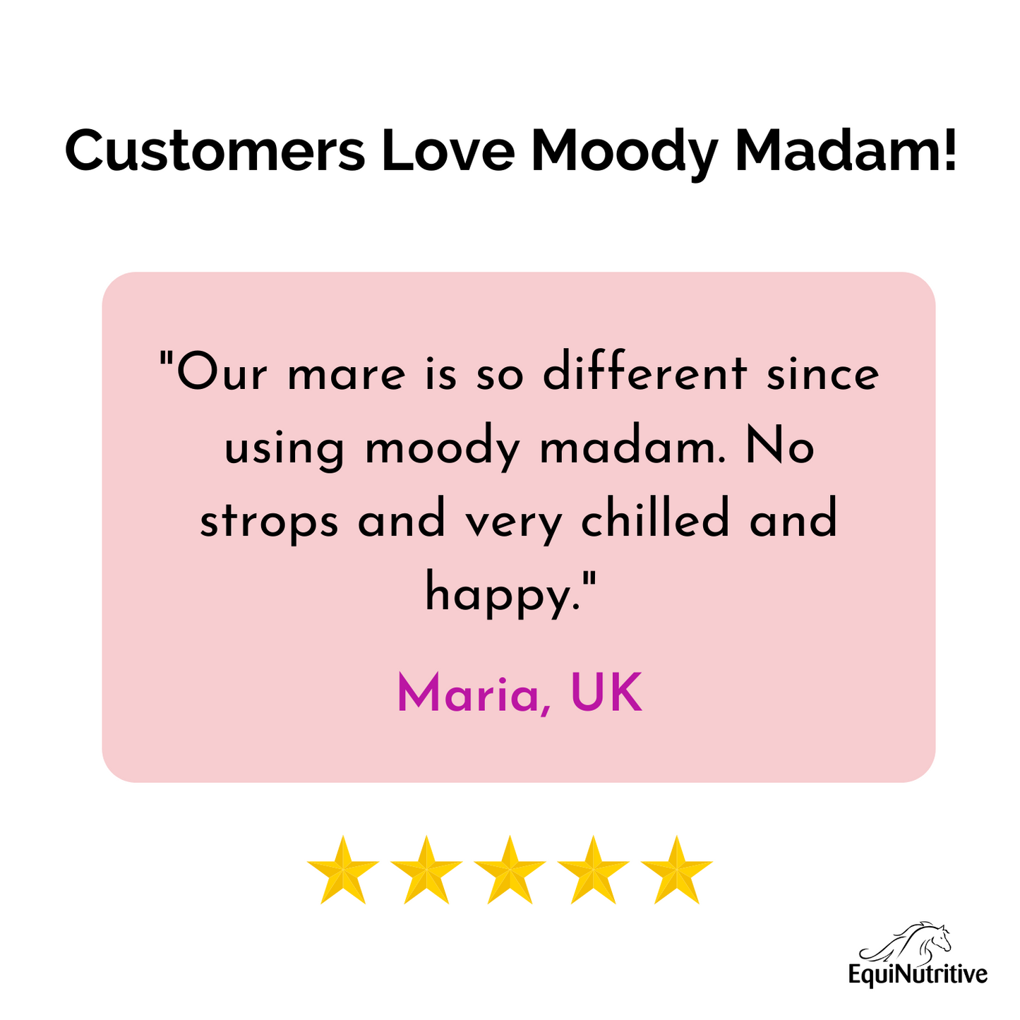 Moody Madam - Supplement for Mares